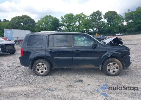 2013 Honda Pilot Lx z USA, uszkodzony, nr VIN 5FNYF4H22DB036231